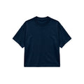 Camiseta Boxy Fit - Azul Oscuro