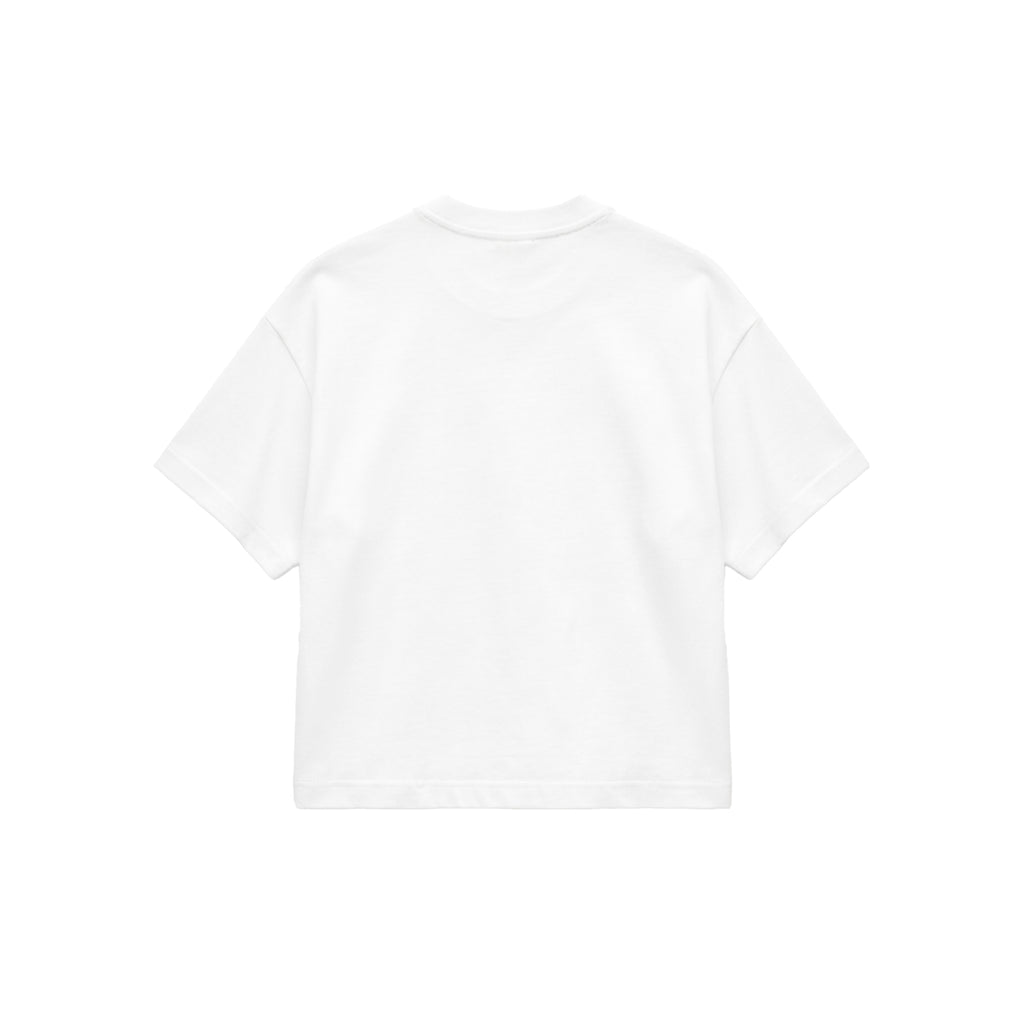 Camiseta Boxy Fit - Blanca