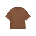 Camiseta Boxy Fit - Camel