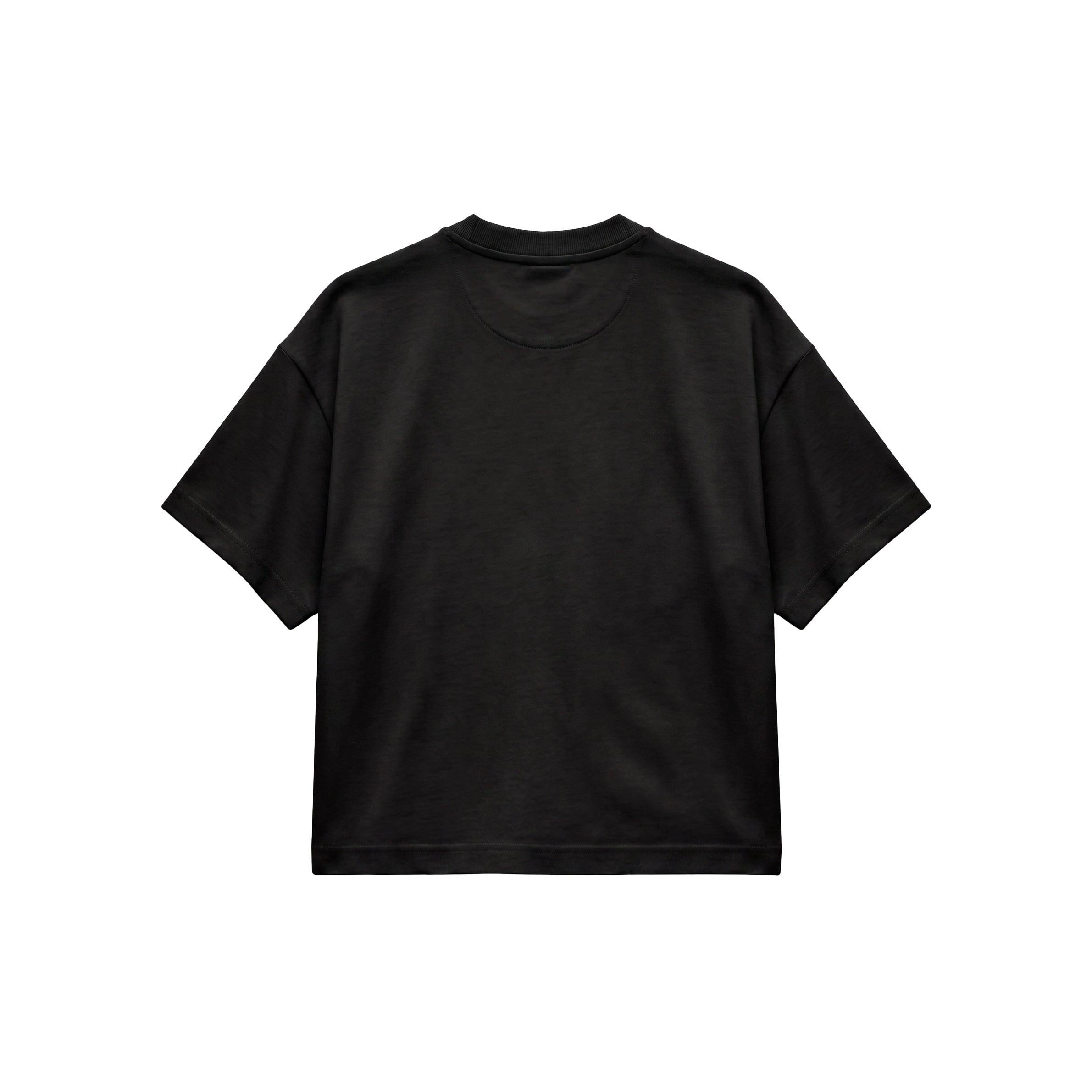 Camiseta Boxy Fit - Negro