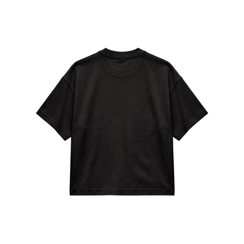 Camiseta Boxy Fit - Negro