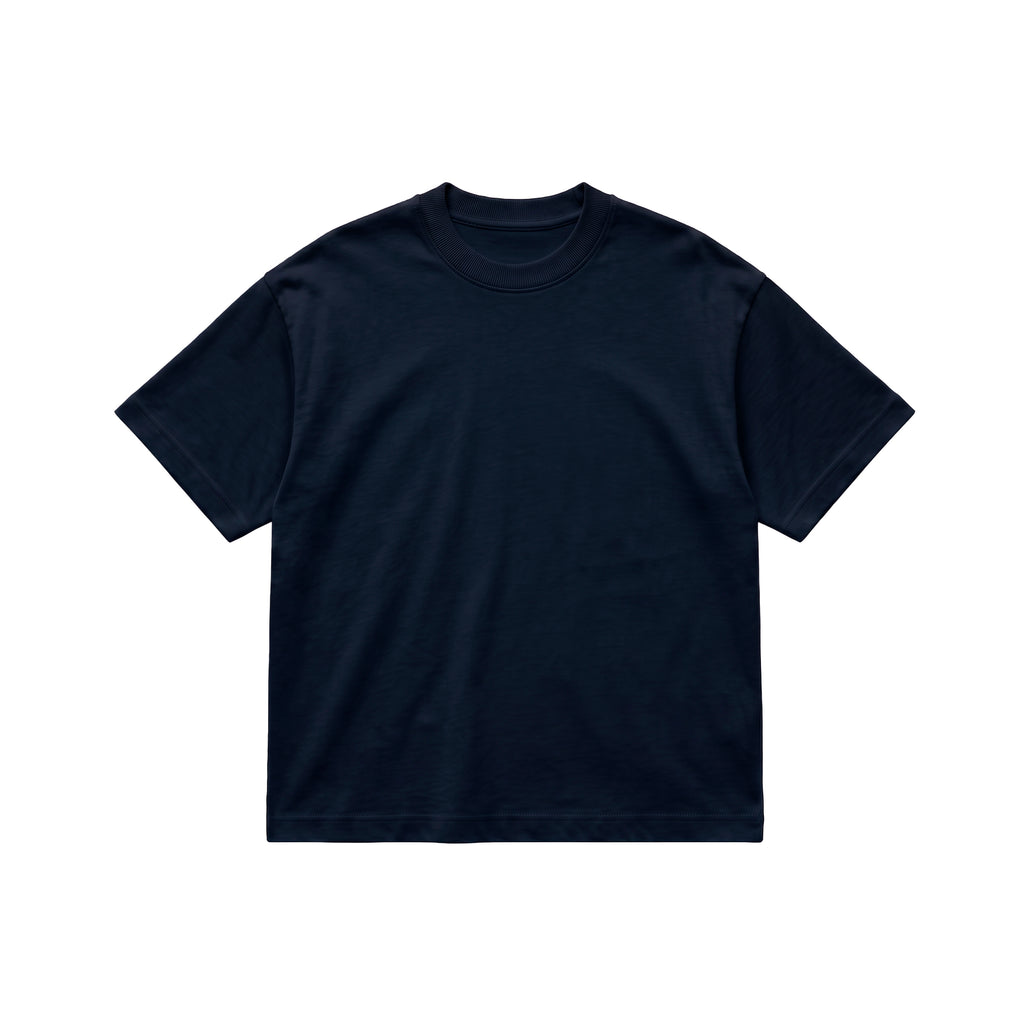 Camiseta Oversize - Azul Oscuro