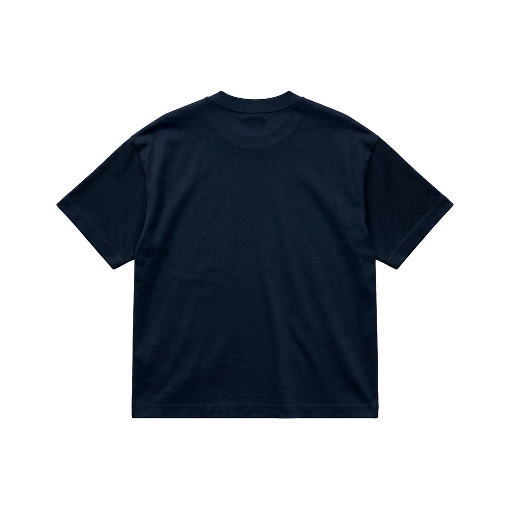 Camiseta Oversize - Azul Oscuro