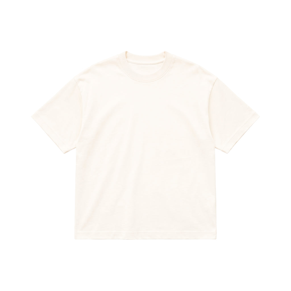 Camiseta Oversize - Marfil