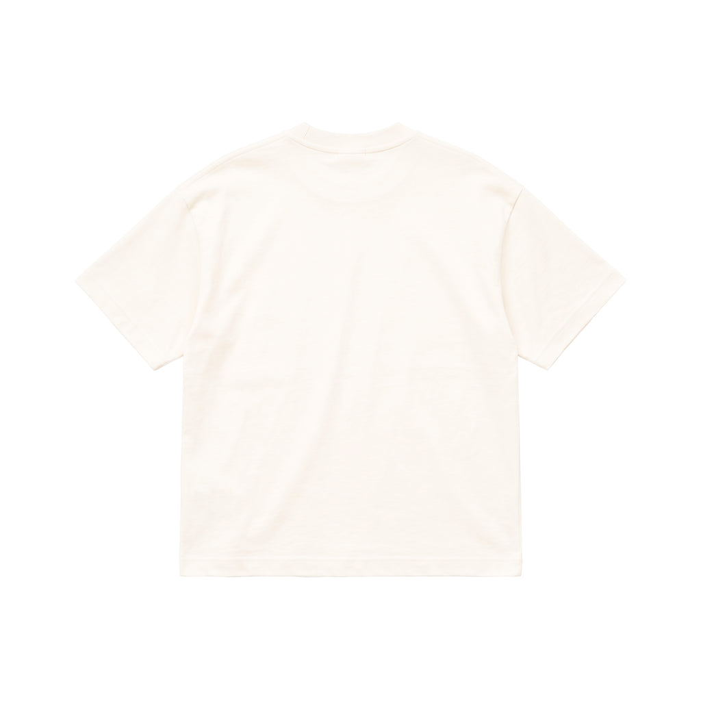 Camiseta Oversize - Marfil