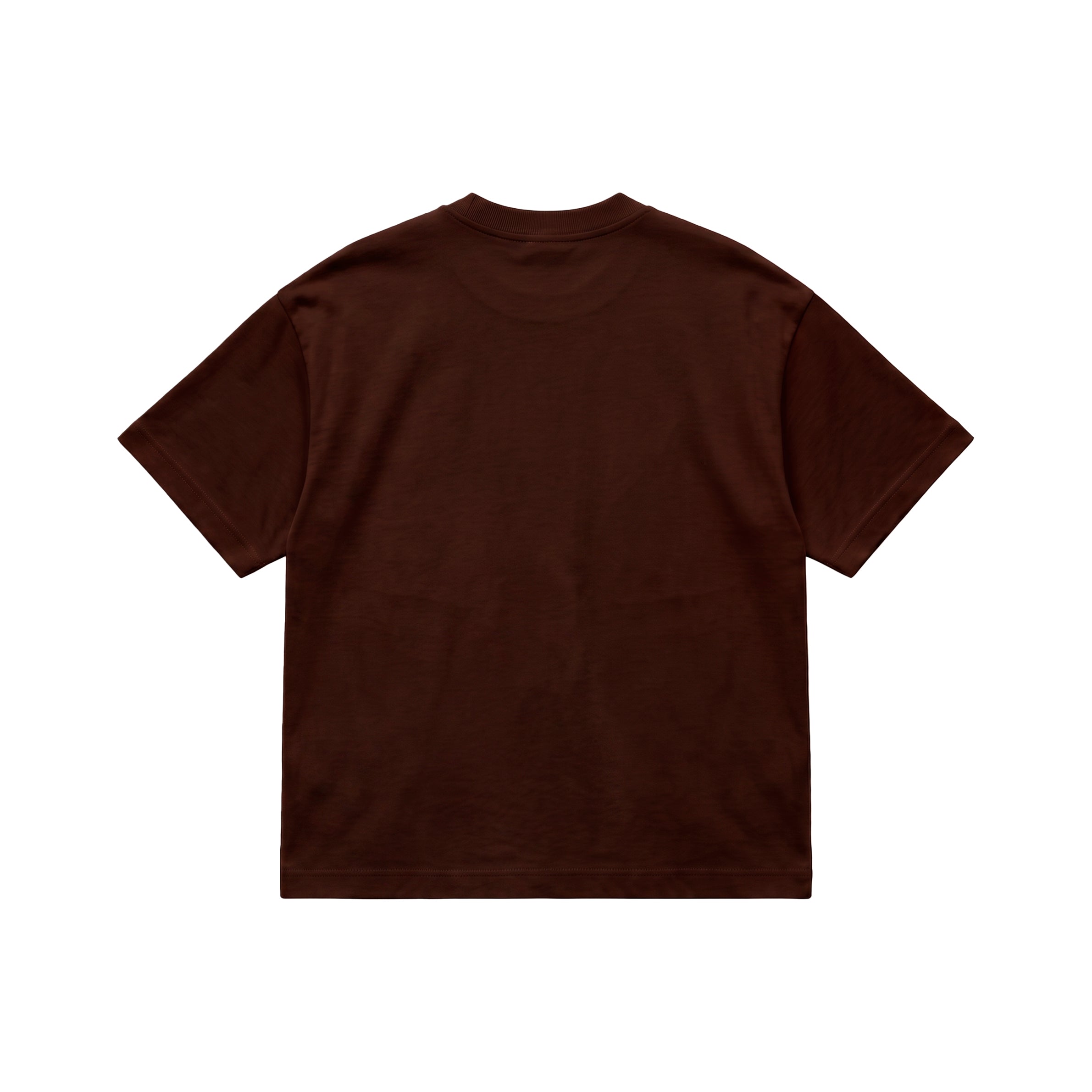 Camiseta Oversize - Marrón