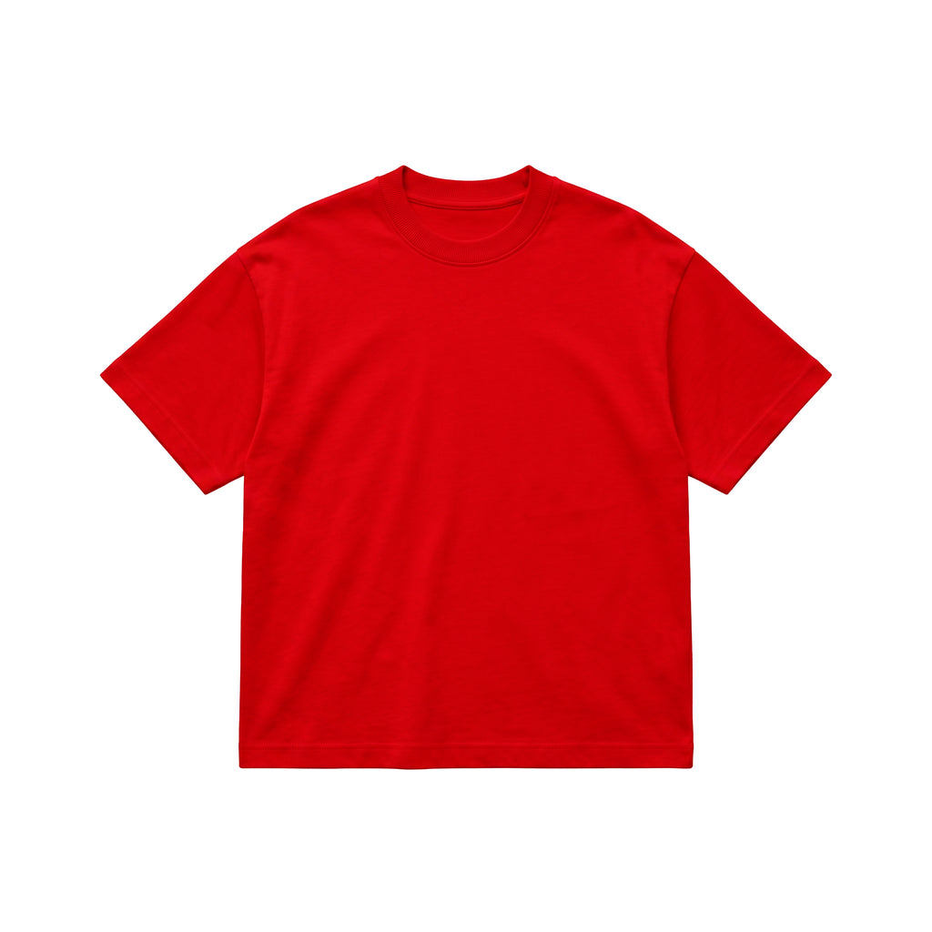 Camiseta Oversize - Rojo