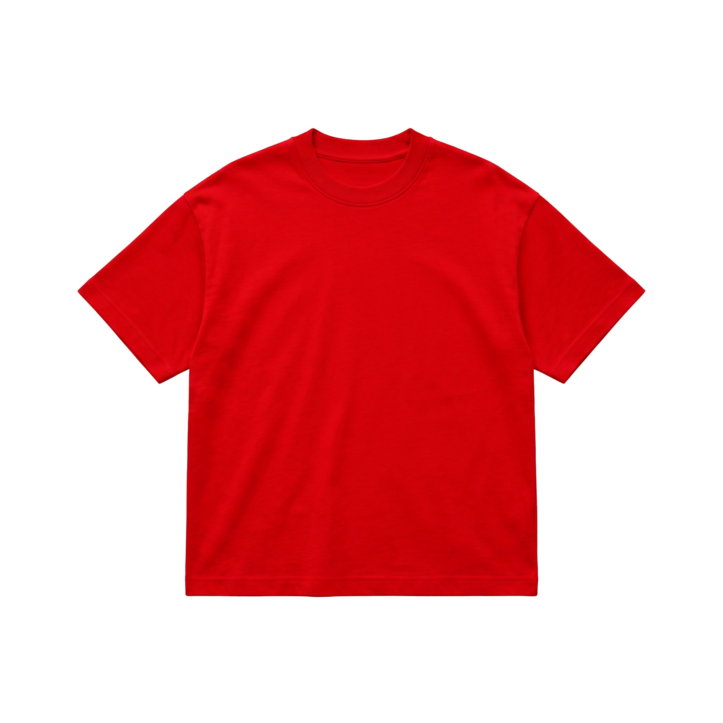 Camiseta Oversize - Rojo