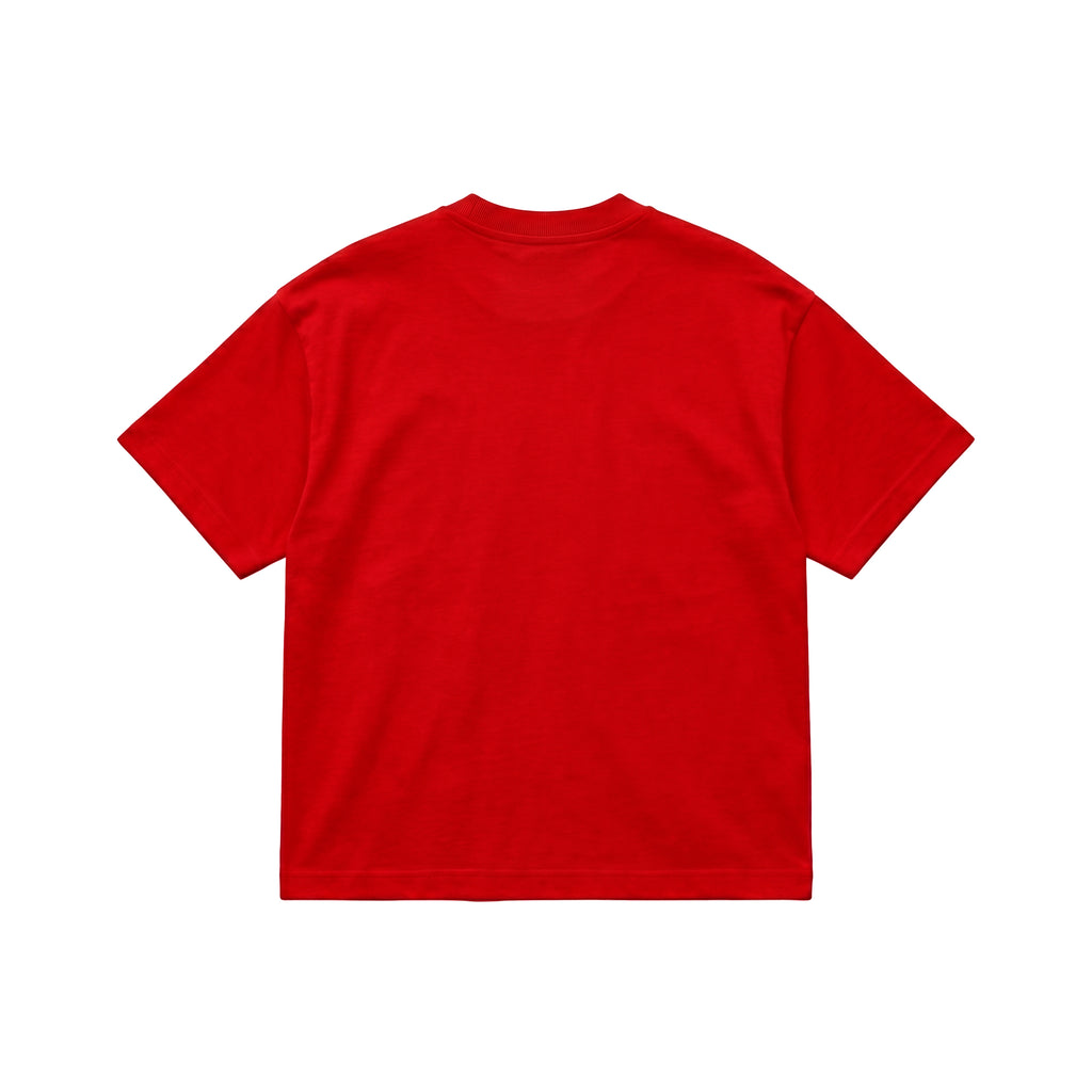 Camiseta Oversize - Rojo