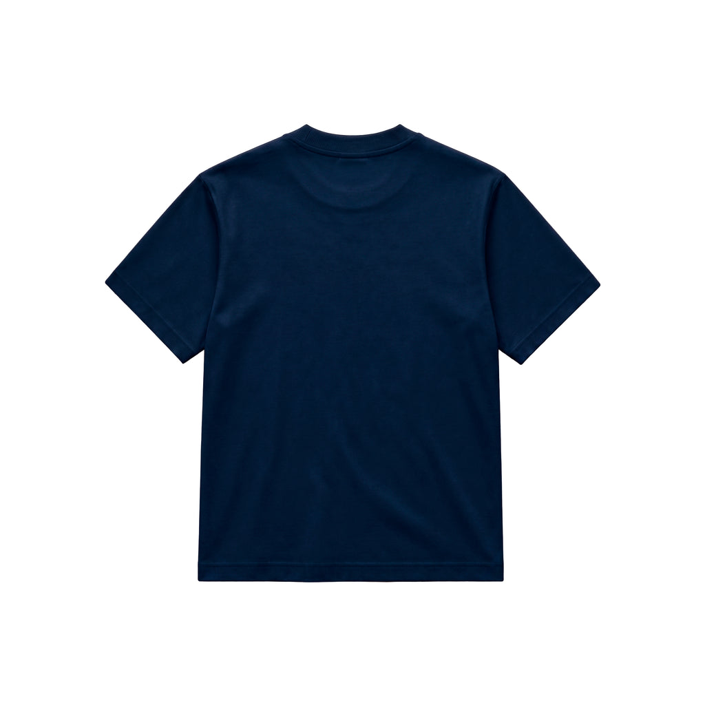Camiseta Regular Fit - Azul Oscuro