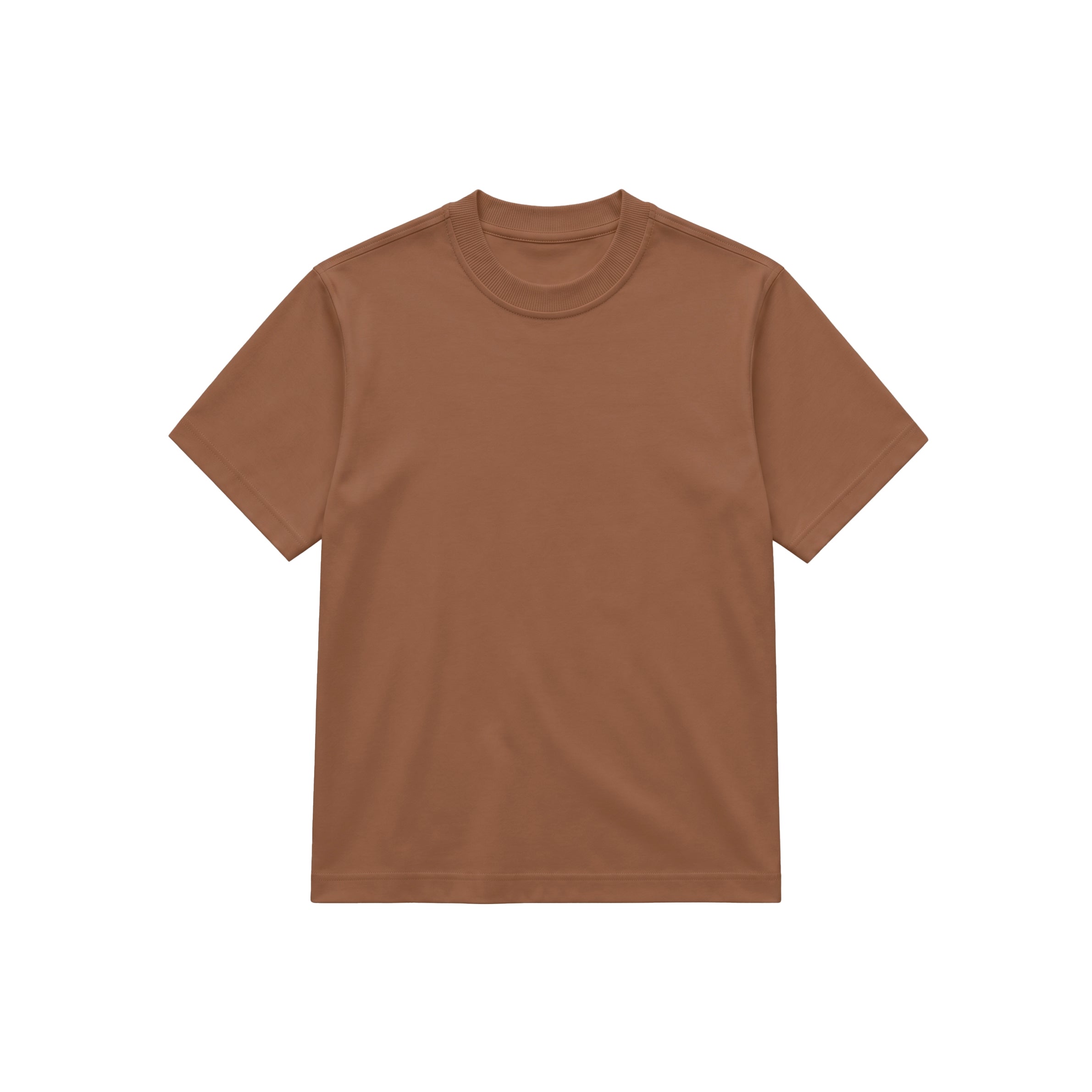 Camiseta Regular Fit - Camel